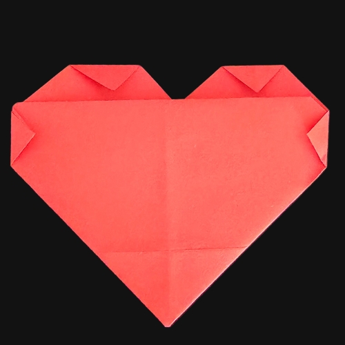 Make Your Loved one Smile with Origami Heart 8 8 2