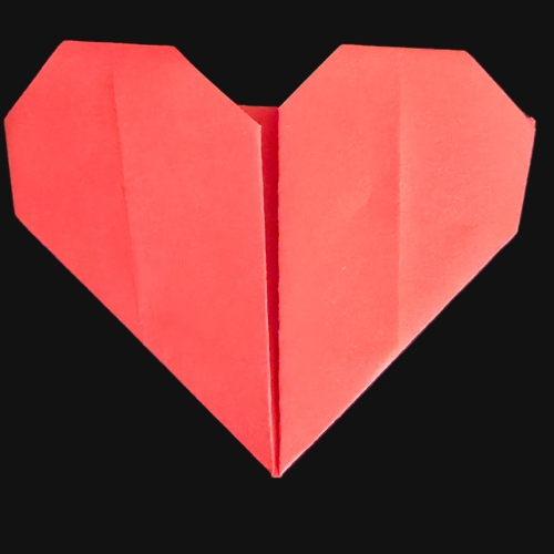 Make Your Loved one Smile with Origami Heart 9 9 2